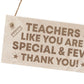 Thank You Gift For Teacher Wooden Plaque Gift Leaving School