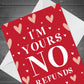 Anniversary Valentines Card Funny Card Wife Husband Boyfriend