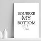 Funny Bathroom Print New Home Gift Bathroom Toilet Wall Sign