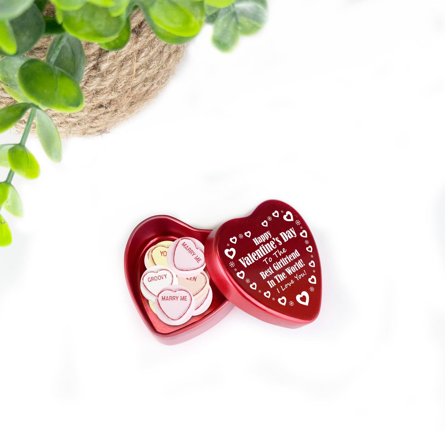 Novelty Valentines Gift For Girfriend Metal Tin Girlfriend Gifts