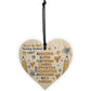 Teacher Teaching Assistant Gifts Wood Heart Nursery Pre School