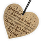 Grandad Plaque Engraved Heart Grandad Birthday Christmas Gift