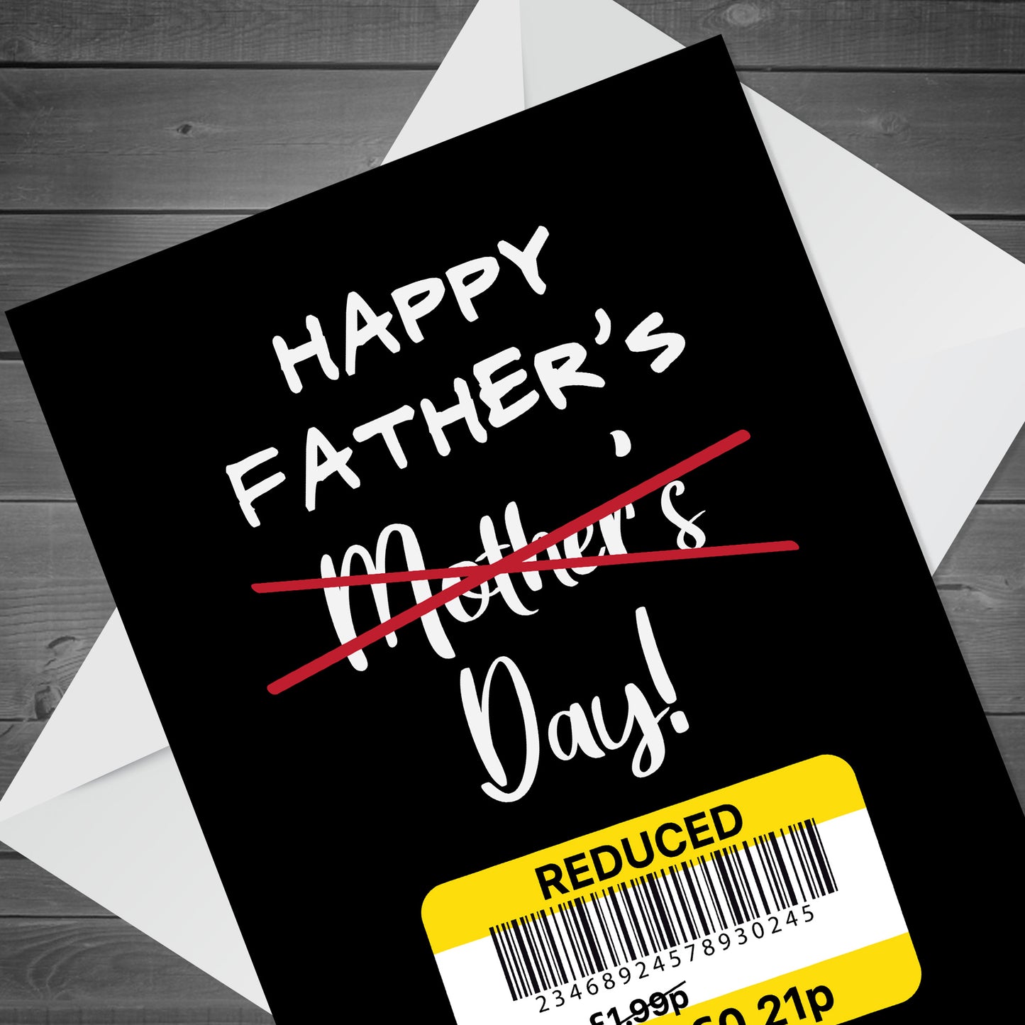 Funny Fathers Day Card For Dad Reduced Card Cheap Dad Card