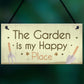 Novelty Garden Sign Gift For Gardeners Mum Nan Home Decor