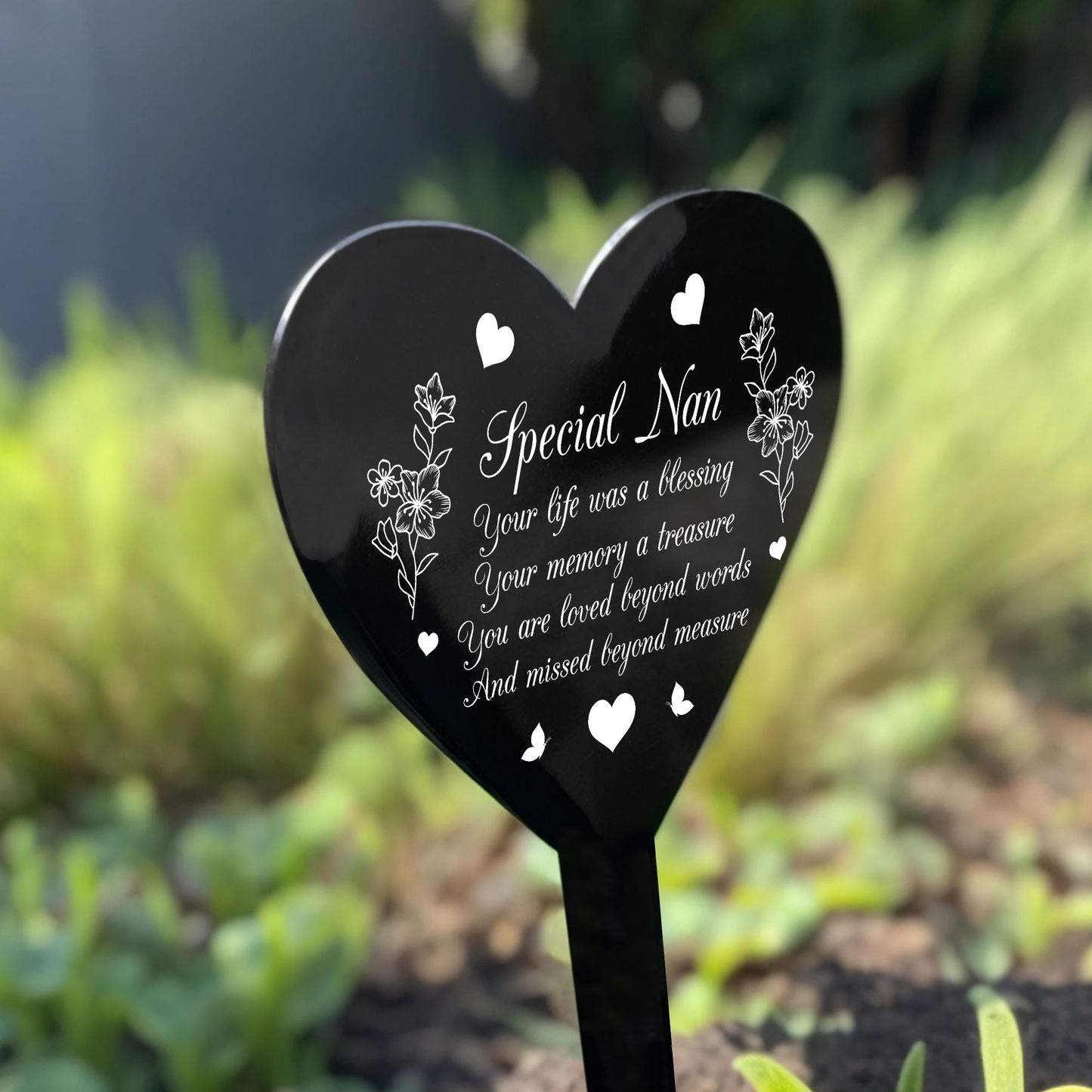 Special Nan Remembrance Graveside Plaque Graveside Memorial
