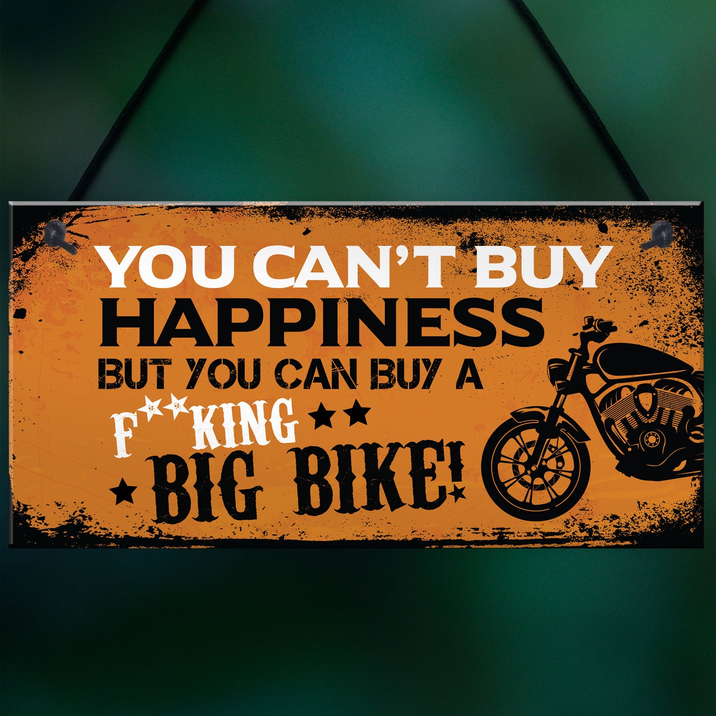 Biker Motorcycle Ethusiast Gifts For Men Novelty Man Cave