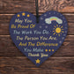 Special Thank You Friend Gift Heart Hanging Sign Teacher Gifts