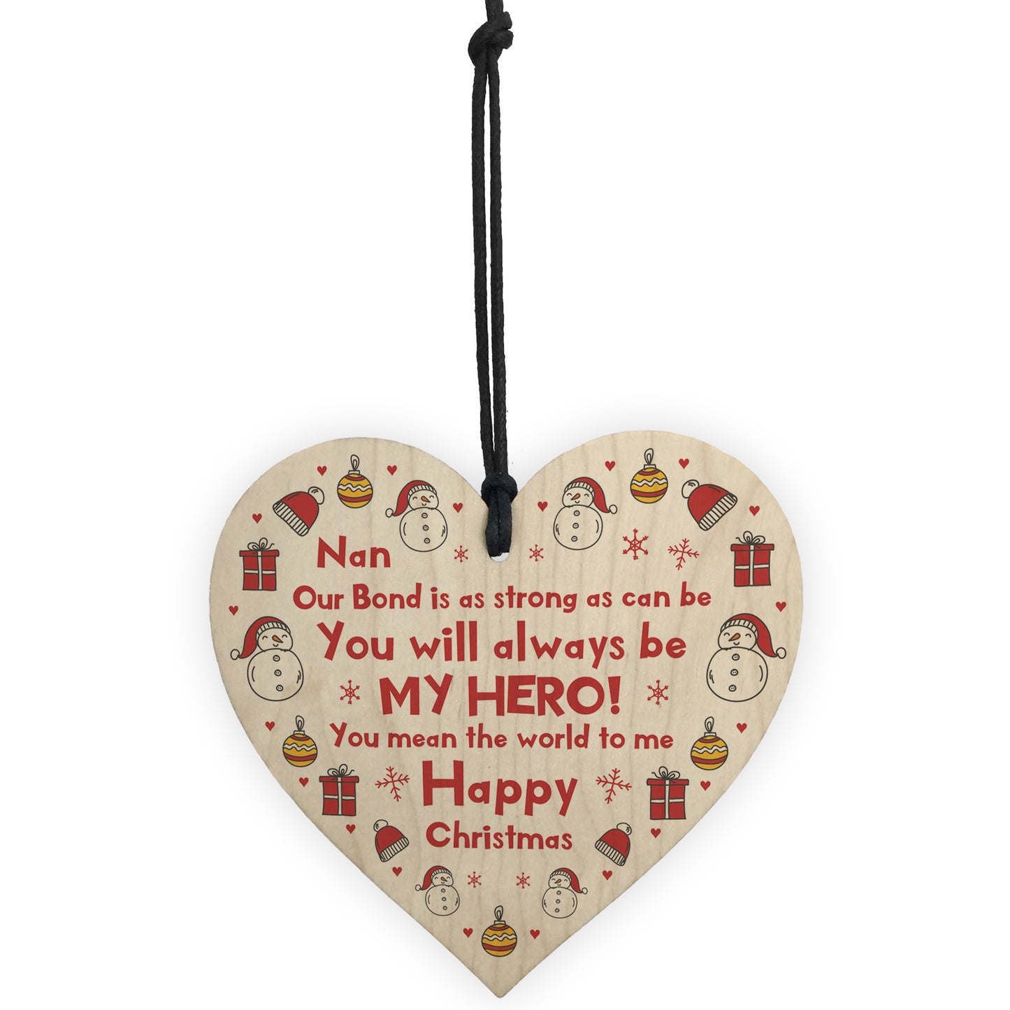 Nan Nanny Christmas Tree Decoration Gifts For Her Grandparents