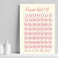 Weight Loss Chart A4 Diet Journey Goal Tracker Gift For Women