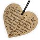 Beautiful Gift For Wife Girlfriend Engraved Heart Husband