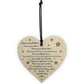 Handmade Daddy Gifts Wooden Heart Gift For Daddy Birthday