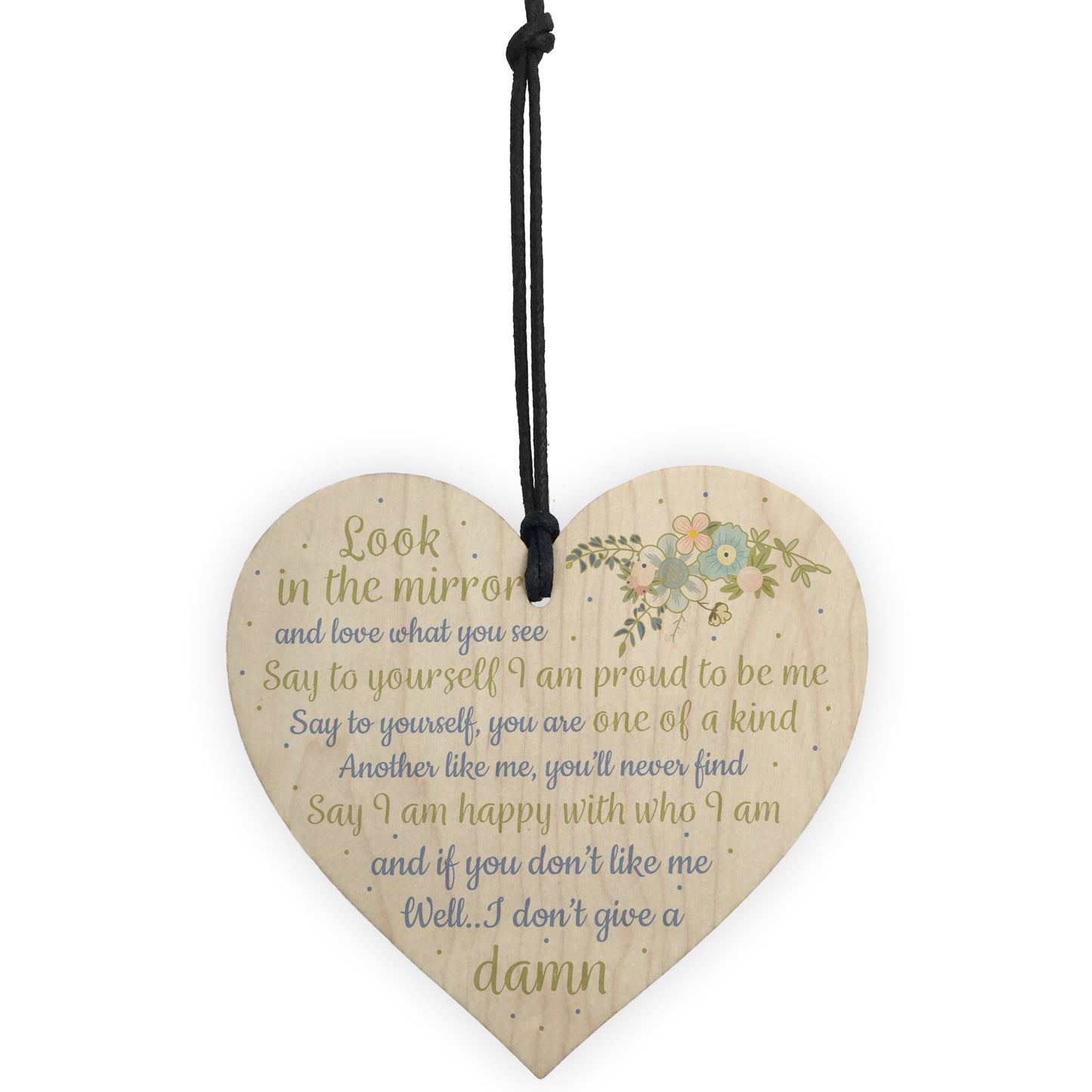 Friendship Sign Inspirational Shabby Chic Heart Plaque Birthday