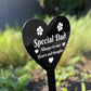 Graveside Memorial Stake For Dad Memorial Decorations For Dad