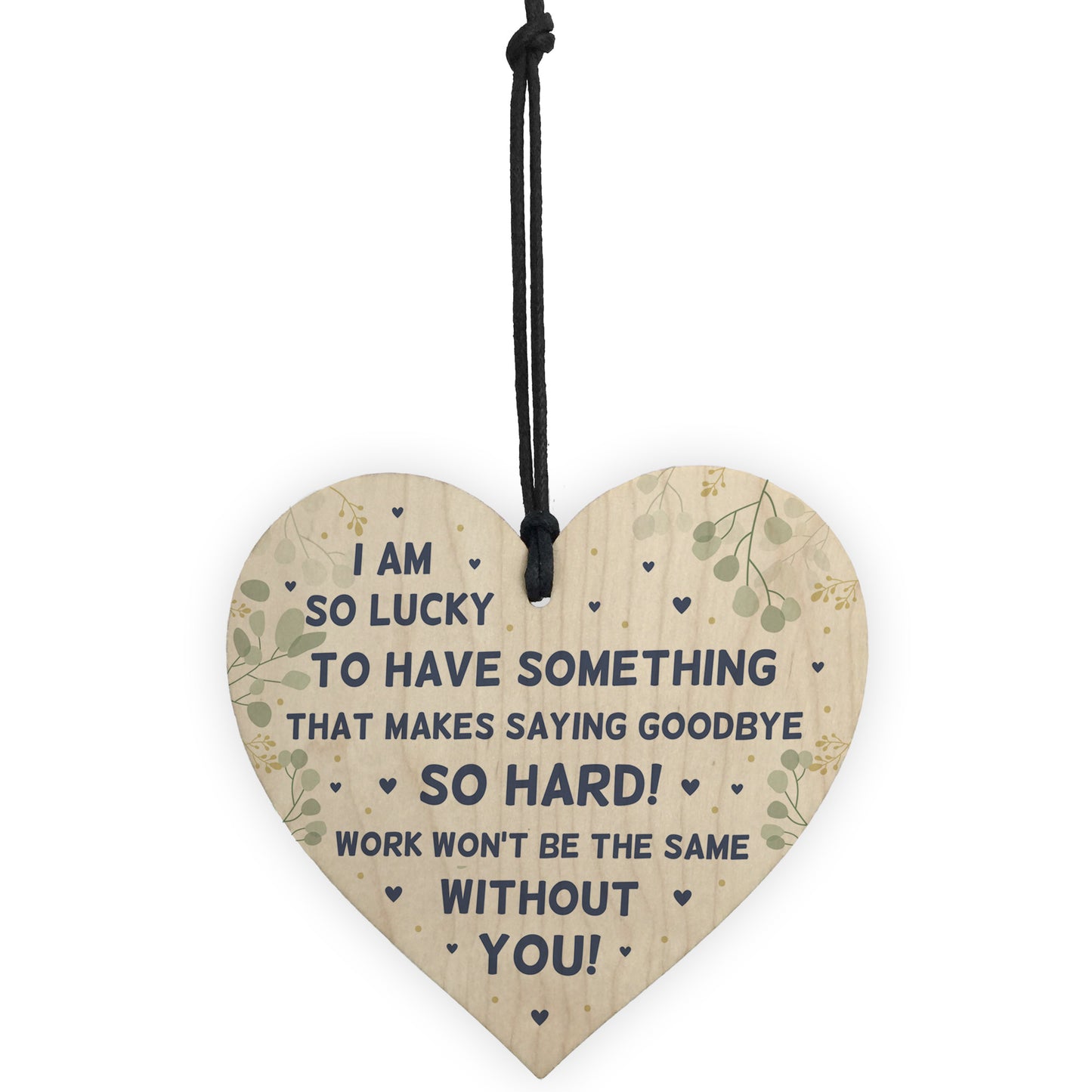 Goodbye Gift For Colleague Heart Plaque Colleague Co Worker Gift