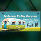 Caravan Welcome Sign Funny Caravan Decor Accessories Gift