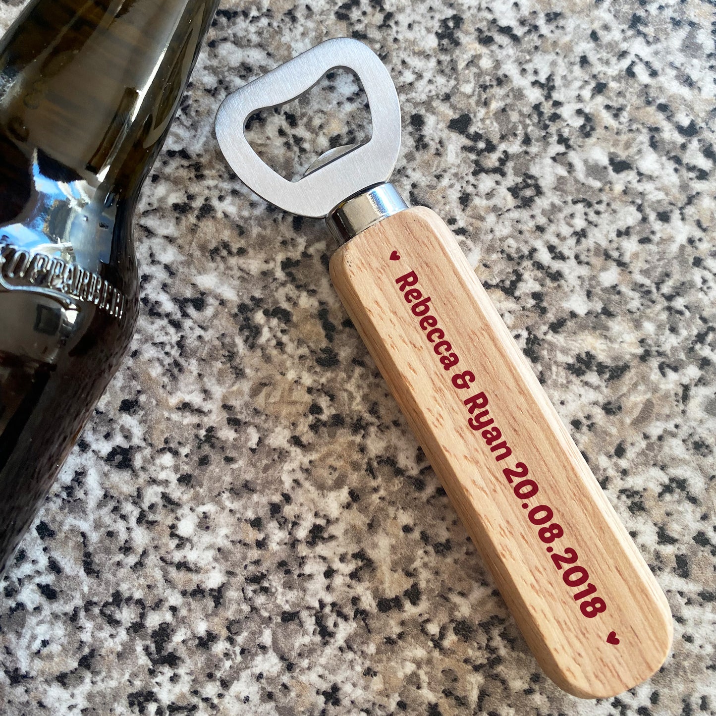 Personalised Anniversary Gifts For Him Novelty Bottle Opener