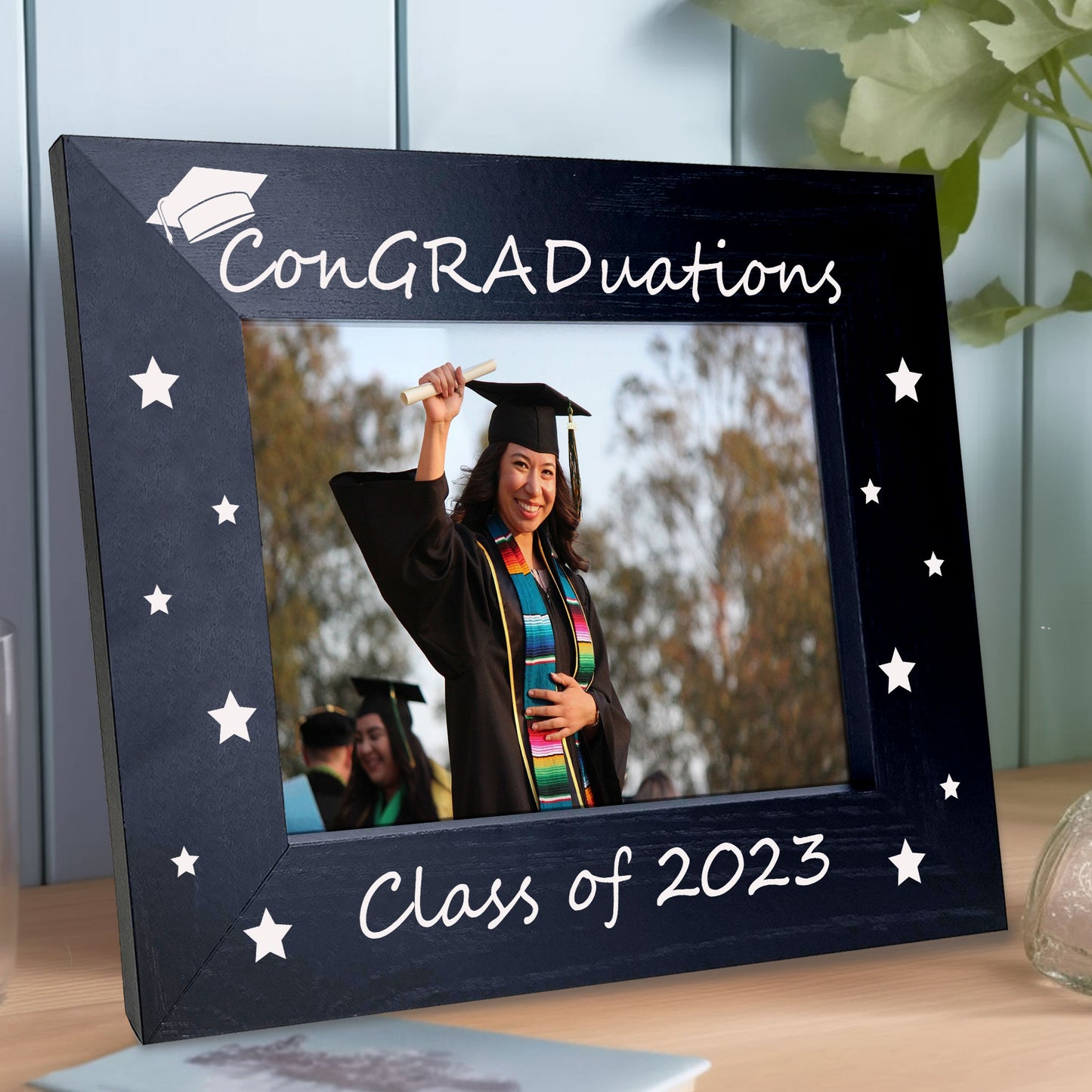 Personalised Graduation Gifts For Daughter Son Wooden Frame
