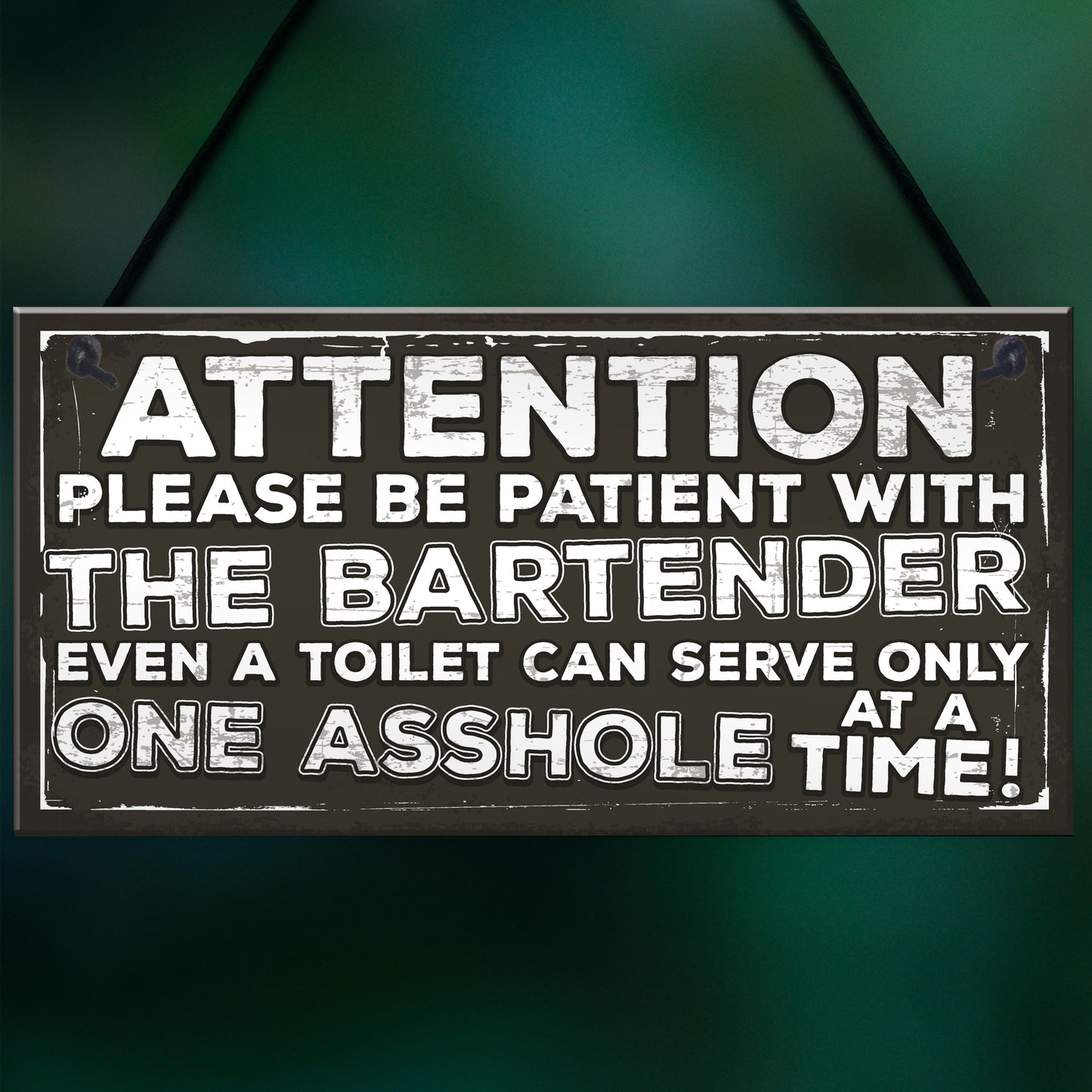 Funny Novelty BAR Sign Gin Beer Vodka Home Bar Garden Plaque