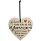Thank You Wooden Heart Gift For Colleague Co Worker Leaving Job