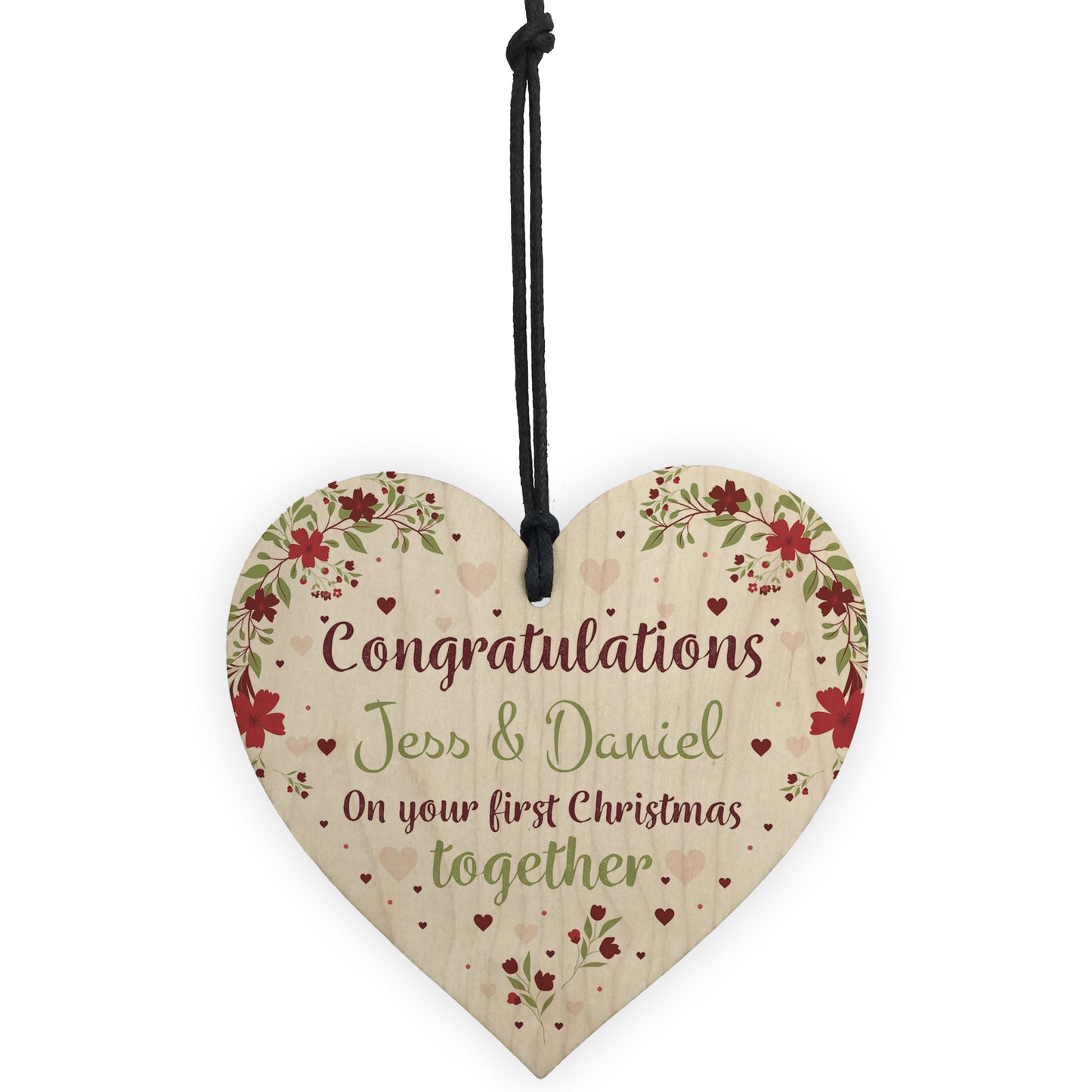 Personalised Congratulation First Christmas New Home Gift 1st