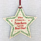 Special Gift For Teacher Thank You Gift Wooden Star Gift