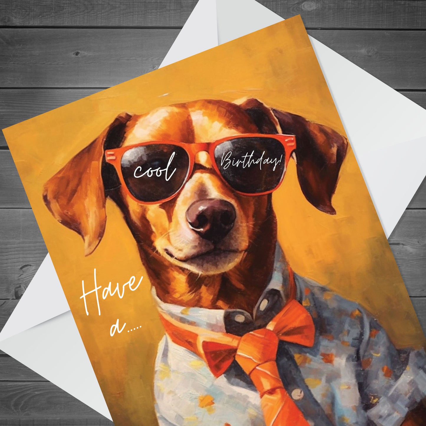 Funny Dog Birthday Card Novelty Card For Men Women Him Her