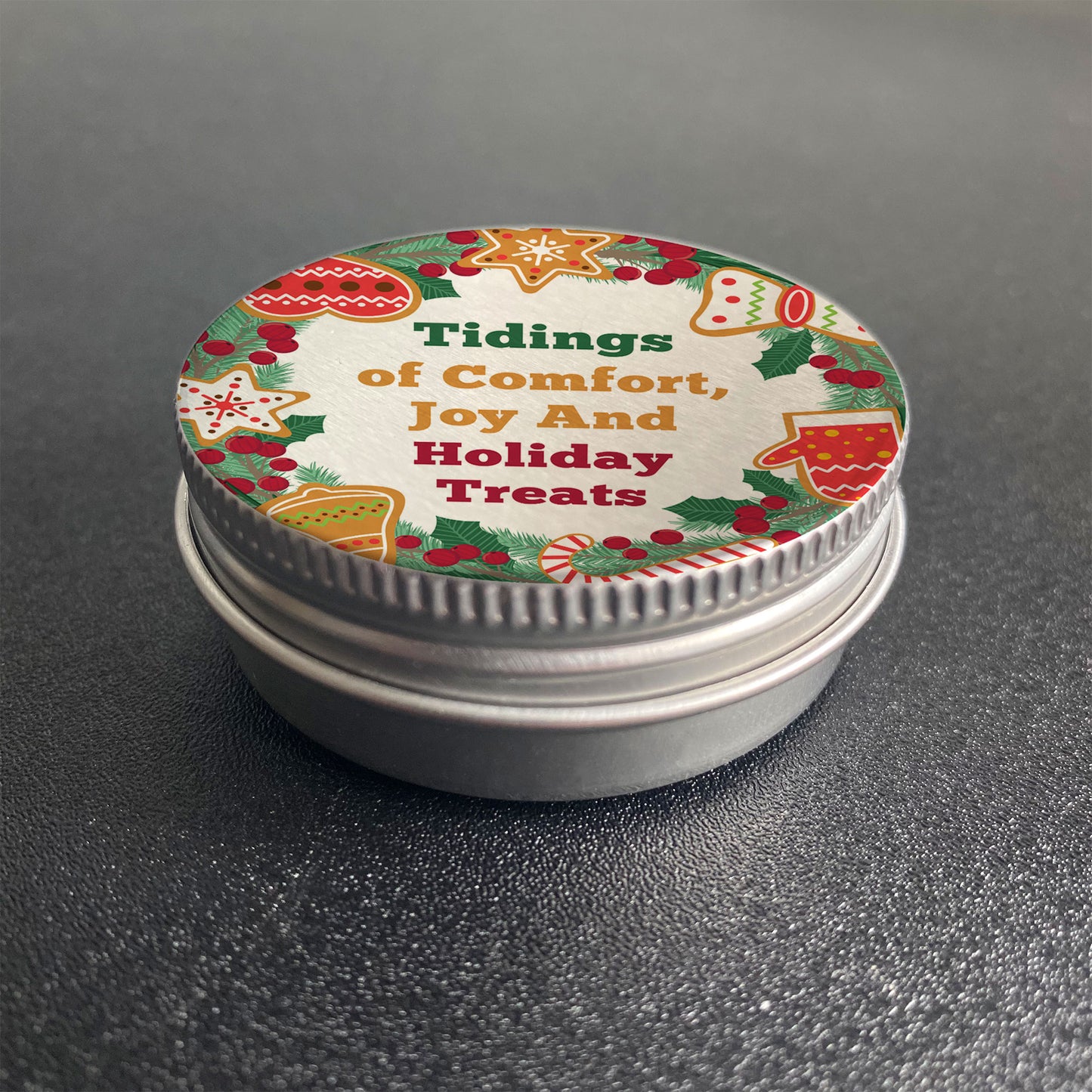 Novelty Christmas Sweet Tin Gift For Son Daughter Brother Sister