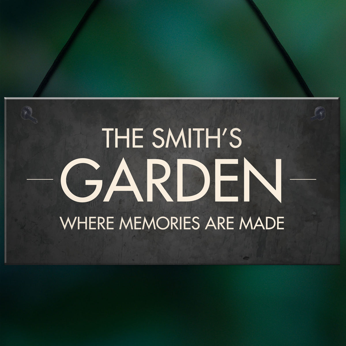 Shabby Chic Garden Sign PERSONALISED Shed Summerhouse Sign