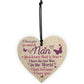Nan Gifts For Granny Grandma Wood Heart Sign BirthdayT THANK YOU