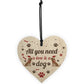All You Need Is Love And A Dog Gift Xmas Hanging Heart Decor