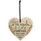 Teacher Gifts Teaching Assistant Gifts Wooden Heart Leaving Gift