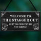 Home Bar Decor Gift Novelty Bar Pub Plaques Man Cave Garden