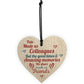 Fate Made Us Colleagues Wooden Heart Plaque Friendship Gift