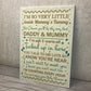 Baby Shower Thank You For Coming Table Wall Plaque Decoration