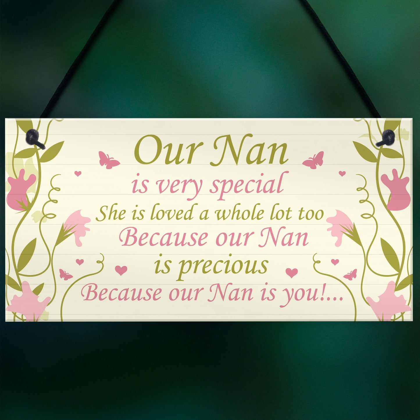 Special Nan Gift From Grandchildren Plaque Gift For Mum Nan