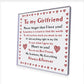 Anniversary Gift For Girlfriend Romantic Girlfriend Gifts
