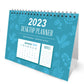2023 Desk Planner Office Calendar Month To View Freestanding