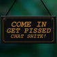 Funny Rude Bar Signs Plaques For Home Bar Man Cave Novelty
