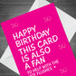 Hilarious FUNNY 50th Birthday Cards For Women Her Hot Flushes