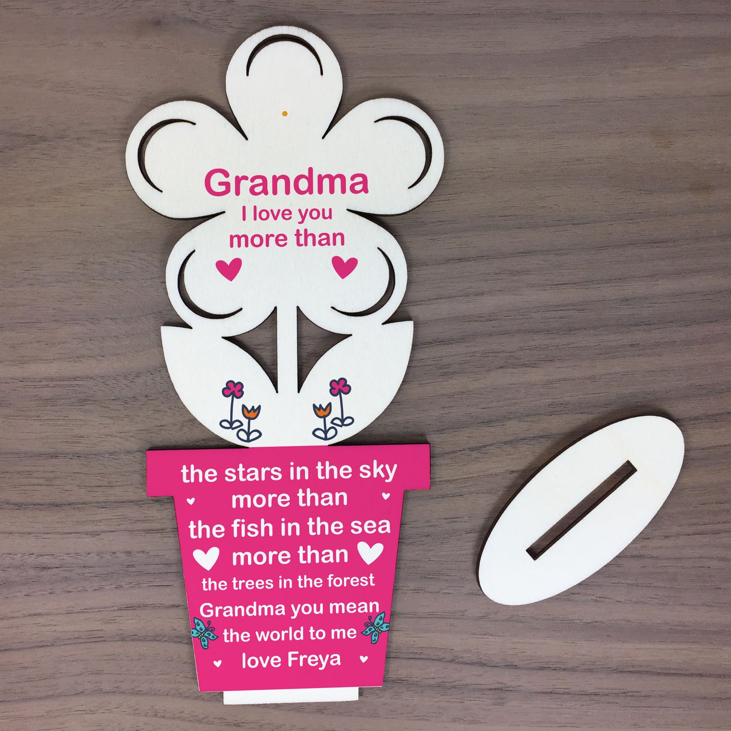 Grandma Gift Poem Personalised Birthday Gift Grandparent Gift