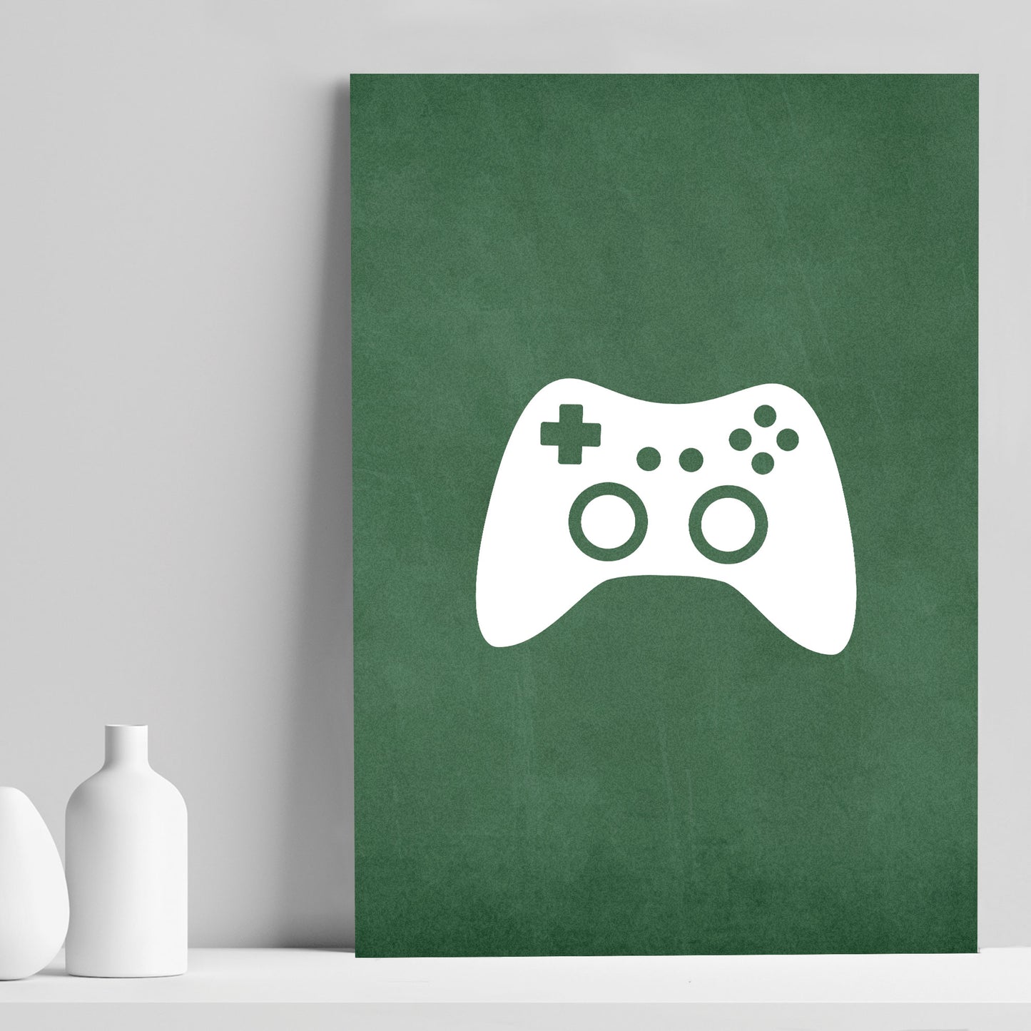Green Gaming Print Gaming Poster Xbox Inspired Bedroom Sign