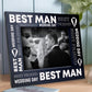 Best Man Photo Frame Thank You Keepsake Gift Wedding Day Gift