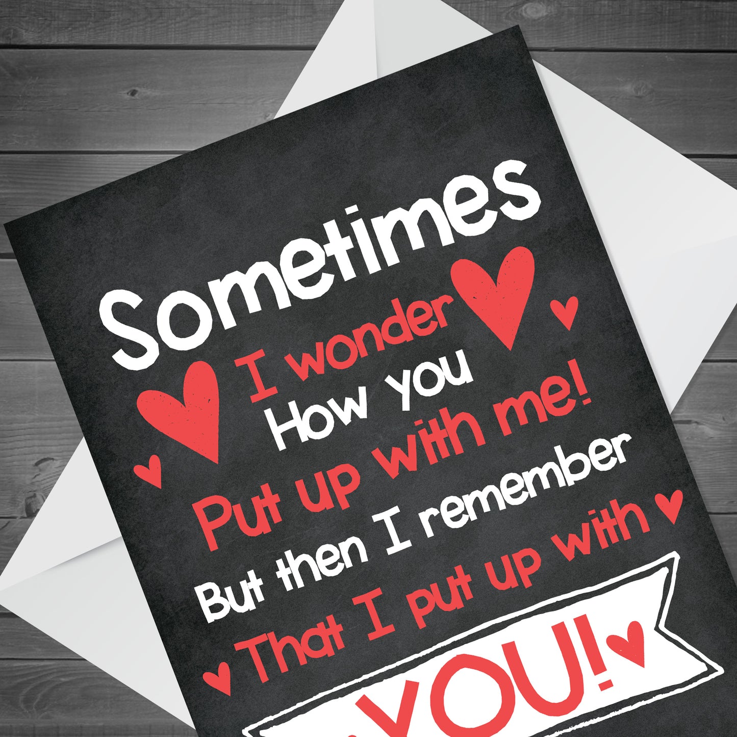 Valentines Funny Card For Boyfriend Girlfriend Novelty Rude Card