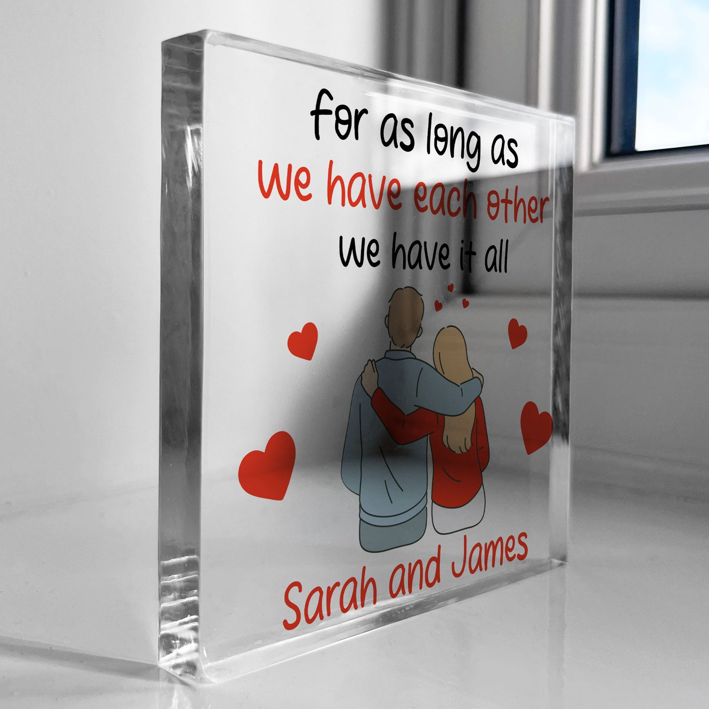 Personalised Couples Gift For Boyfriend Girlfriend Husband Wife