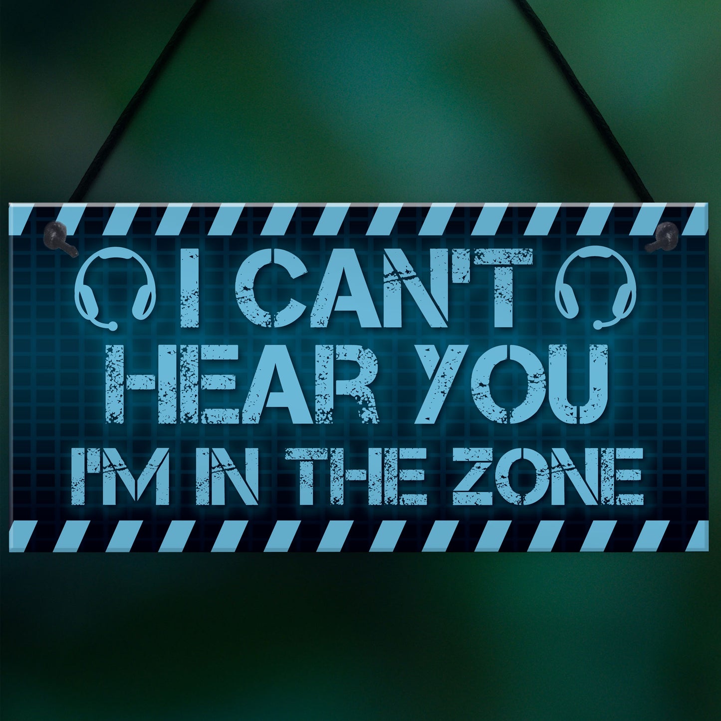 Humourous Boys Bedroom Man Cave Sign GAMER GIFT For Son