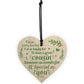 Handmade Special Cousin Gift Wood Heart Plaque Birthday Keepsake