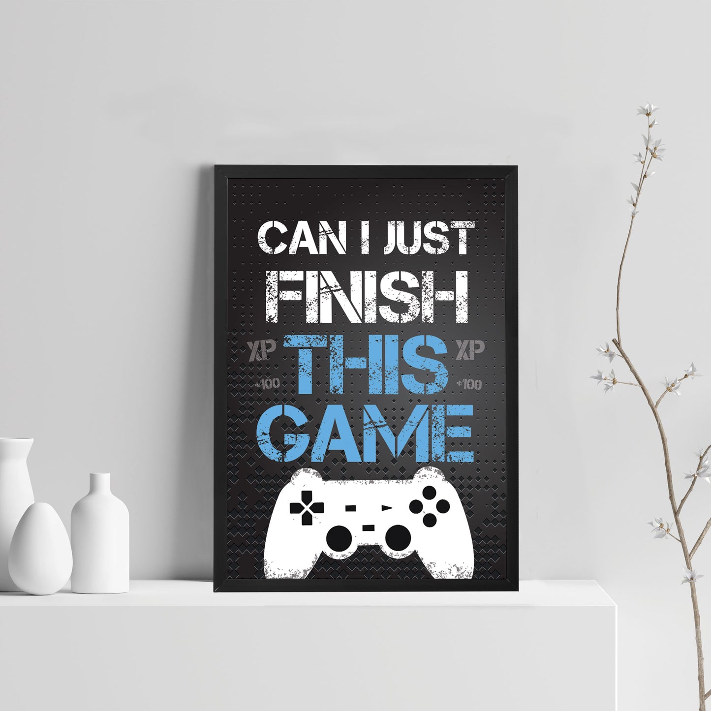 Gaming Sign For Boys Bedroom Art Gamer Gift For Playstation Fan
