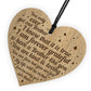 Brother Plaque Engraved Heart Birthday Christmas Gift