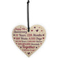 Anniversary Wooden Heart To Celebrate 19th Wedding Anniversary