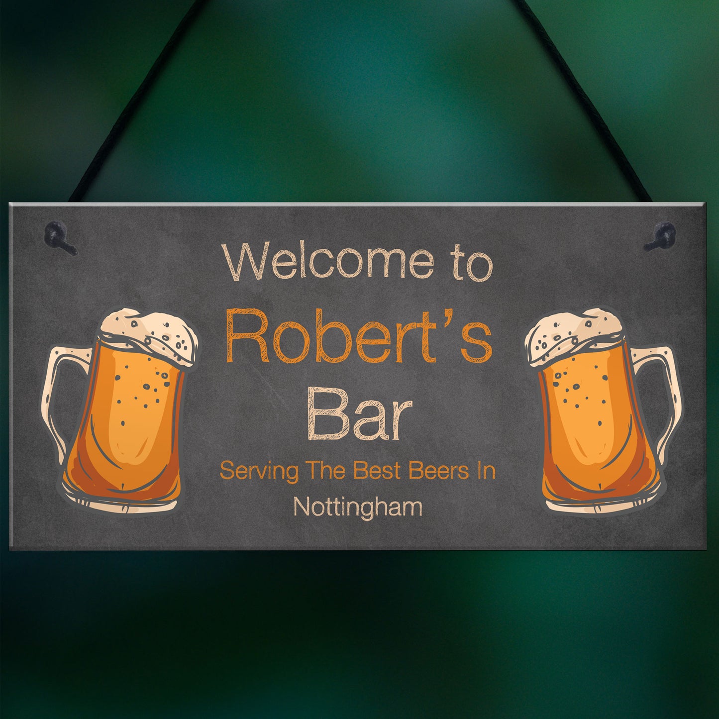 Beer Gift Hanging Home Bar Man Cave Shed Summerhouse Sign